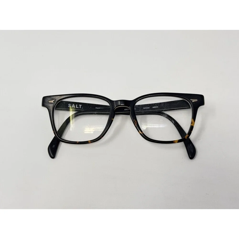 SALT Novak Eyeglass Frames Only 49-19-149 MBKH Handcrafted Japan Made Authentic